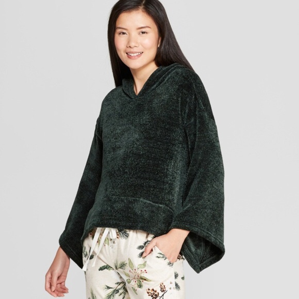 Dark Green Loungewear Sweater